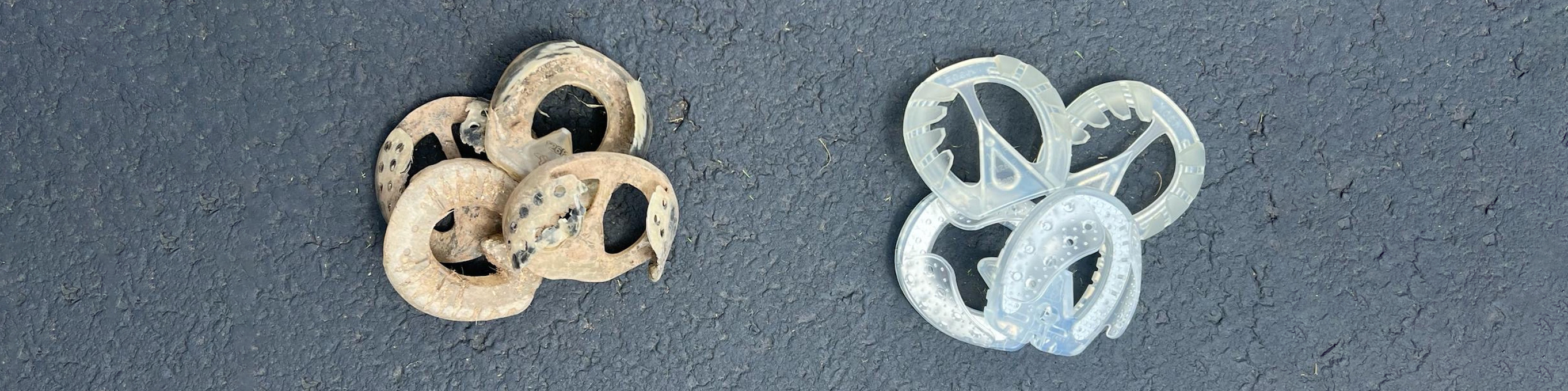 recycelte Beschläge