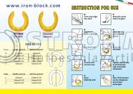 Iron Block Klebeschuh