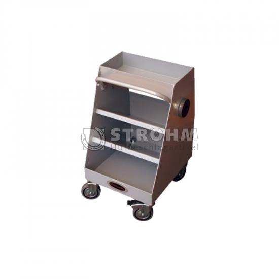 Blacksmith tool box aluminium - 2 shelves